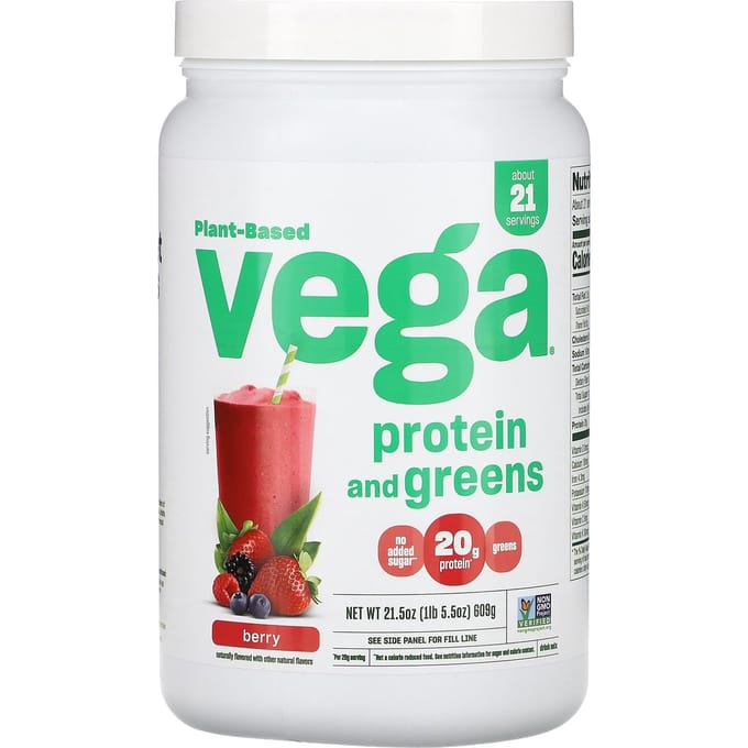Vega, Protéines et Légumes d'origine végétale, Baies, 1 lb 5.5 oz (609 g)