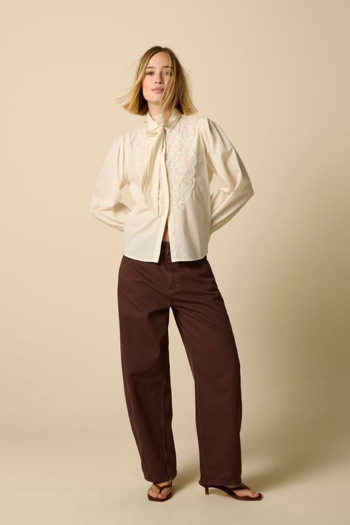 Sissy-Boy - Witte blouse met strik