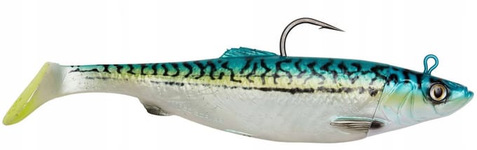 Savage Gear Ripper 4D Grote Haring Shad 25cm 300g Groene Makreel