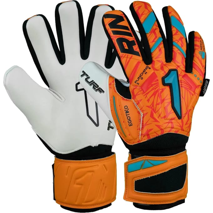 Rinat Egotiko Vengador Turf Basic Keepershandschoenen Oranje 9