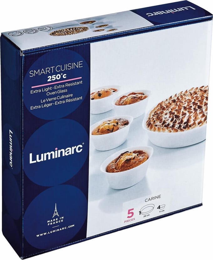 Luminarc Smart Cuisine Ovenschotels - 5-Delig
