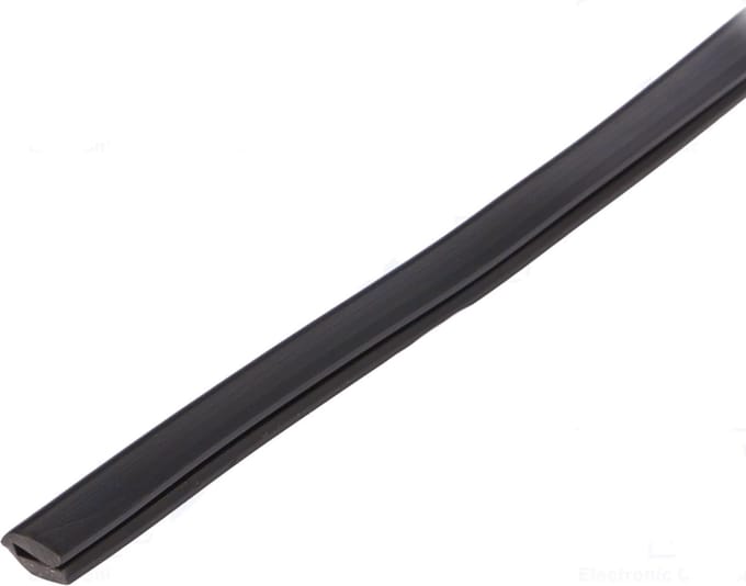 Flexibele randbescherming - 2.4 x 5.6mm - UL94HB - Per meter