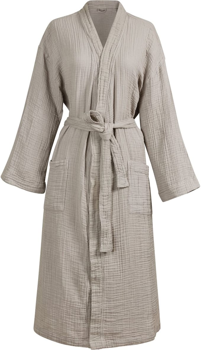Vtwonen Gentle Embrace Bathrobe Badjas - Zand - S/M