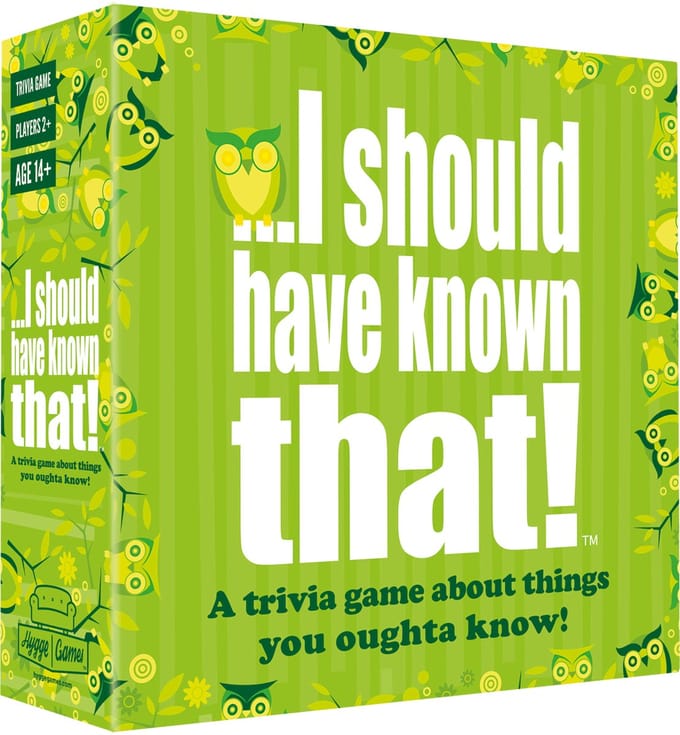 I Should Have Known That! - Kaartspel (ENG)