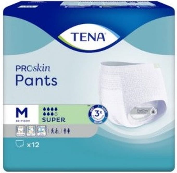TENA Pants Super Medium - Karton van 48 incontinentieslips