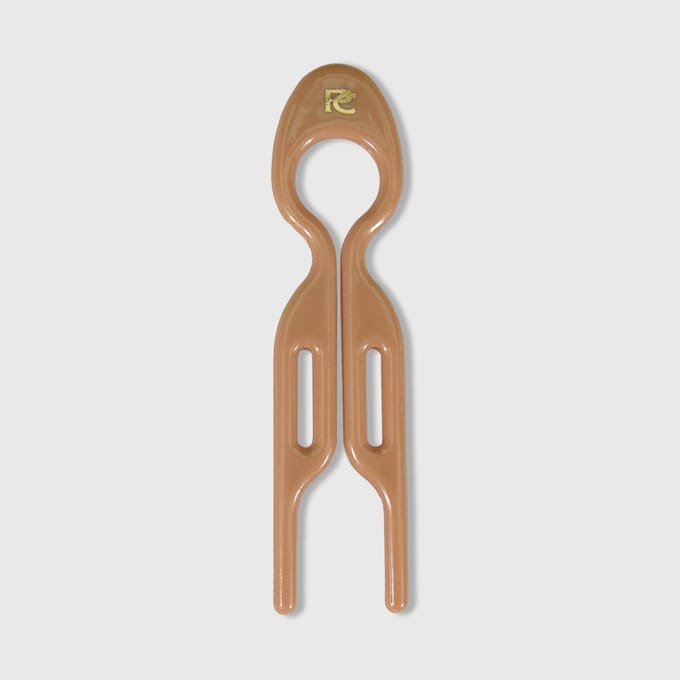 Pinclip Hairpin set van 3 Caramel Haarspelden