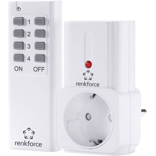 Renkforce Stopcontactset 2-delig Binnen 2000 W