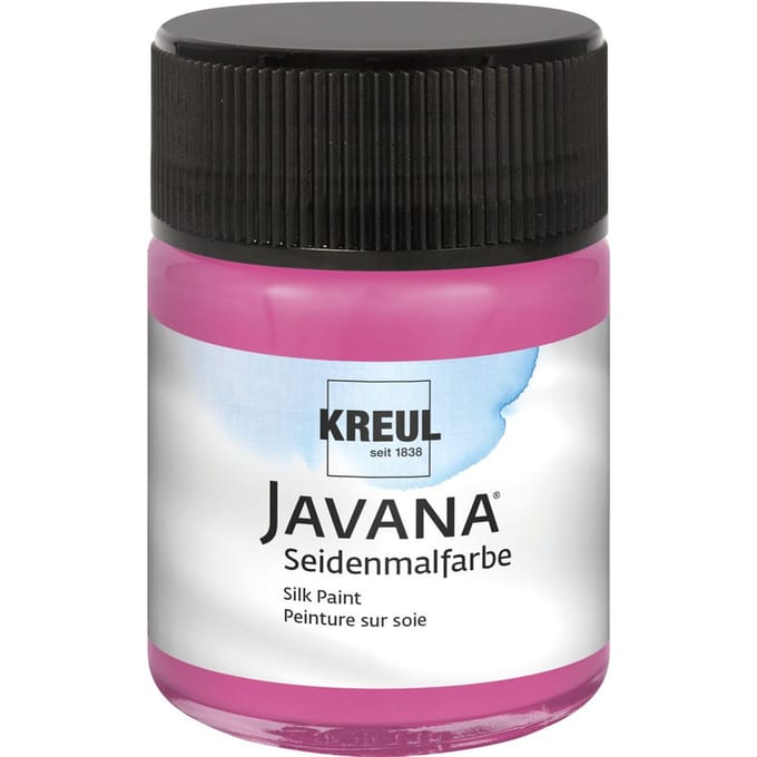 KREUL Javana Zijdeverf, 50 ml - Magenta