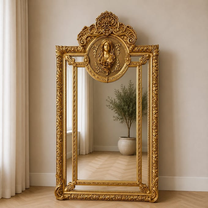 Barok Spiegel Madonna XXL Goud