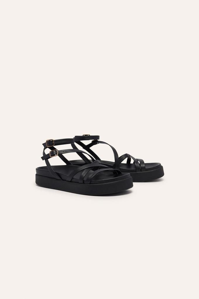BA&SH Sandals Black Maat: 38 | Sandalen Outlet | Dames | Zwart