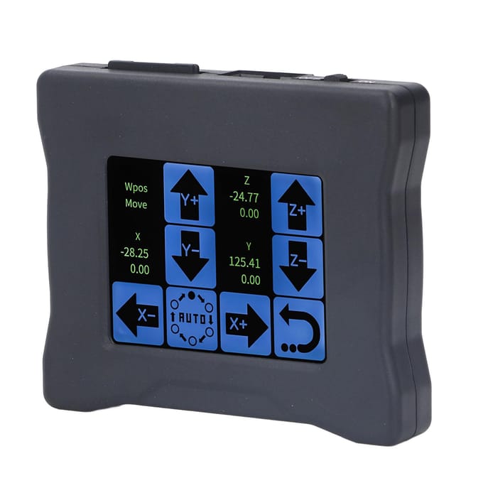 CNC Offline Controller LCD Touchscreen Offline Besturingsmodule voor 3 Assen Graveermachine Router black