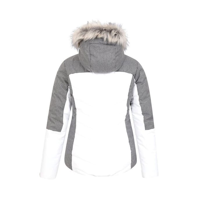 Mountain Warehouse Dames/Dames Pyrenees II gewatteerde ski-jas (Wit)