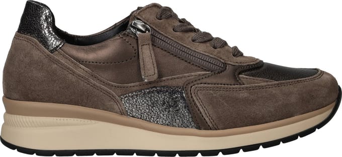 Gabor Dames Sneakers - bruin
