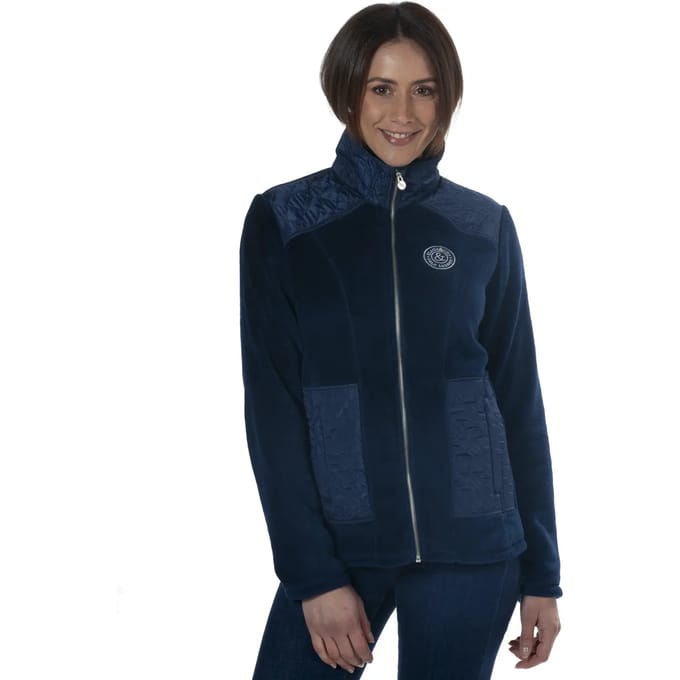 Dames fleece rijjas Flags&Cup Hailsa