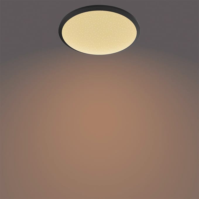 Philips plafondlamp CL255 Zwart 12W 2700K