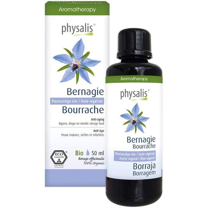 Physalis® Bernagie Plantaardige Olie Bio 50 Etherische olie