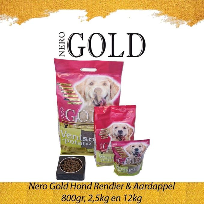 Nero Gold Rendier & Aardappel- 12 kg