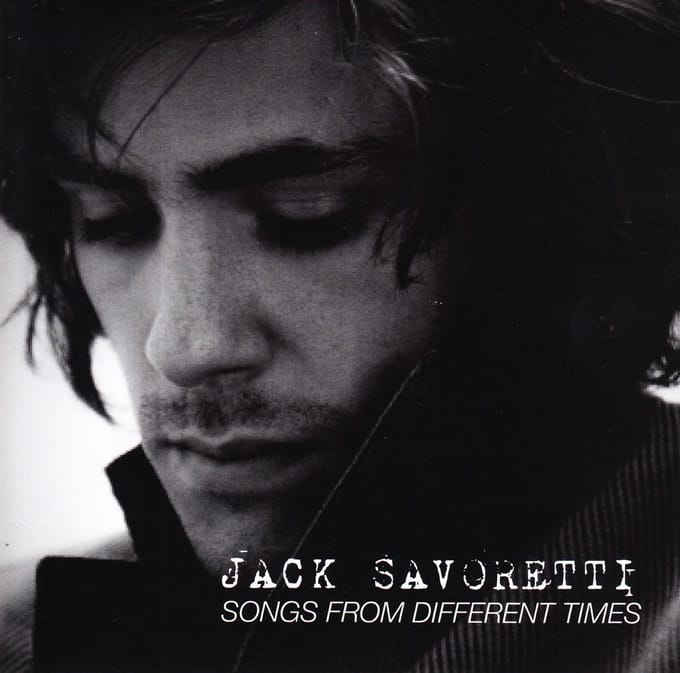 Jack Savoretti - Songs From Different Times (CD)
