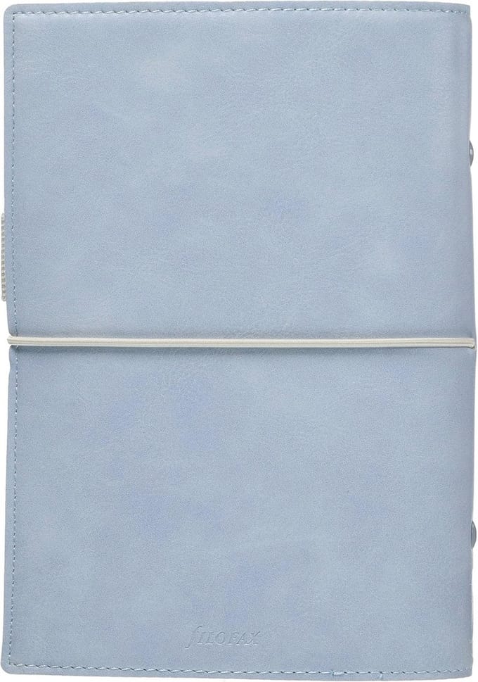 Persoonlijke Organizer - Agenda Planner - Dagelijkse Planning - Flexibele Hoes - Personal Formaat - Lichtblauw