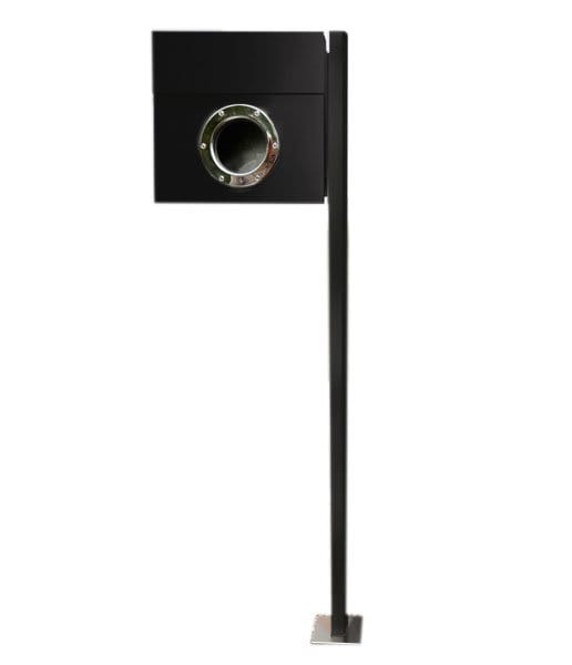 Radius - Letterman staande brievenbus 1 - zwart