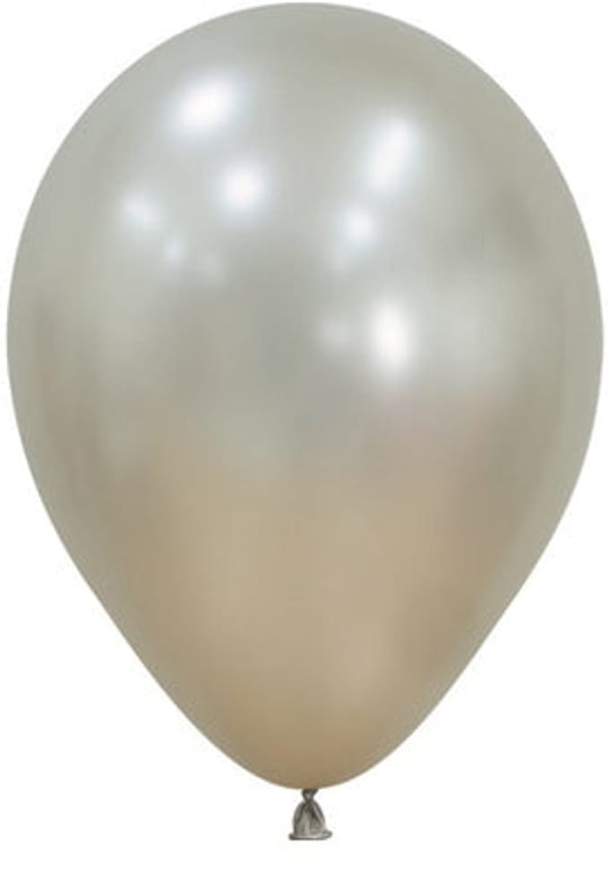Latex ballonnen Sempertex Silk Cream Pearl, 5inch -12 cm- 50 stuks