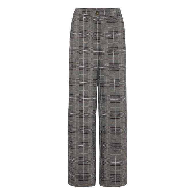 ICHI - IHKATE CHECKIT PA3 - Dames - Relaxed fit jeans