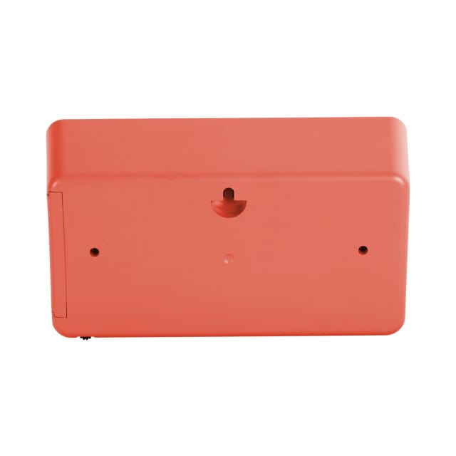 Karlsson wand/tafelklok funky flip scarlet red