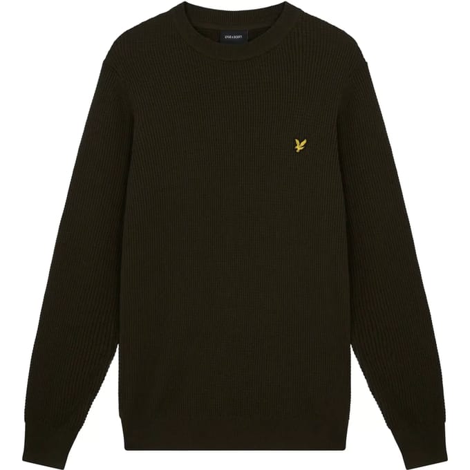 Geruite trui met ronde hals Lyle & Scott