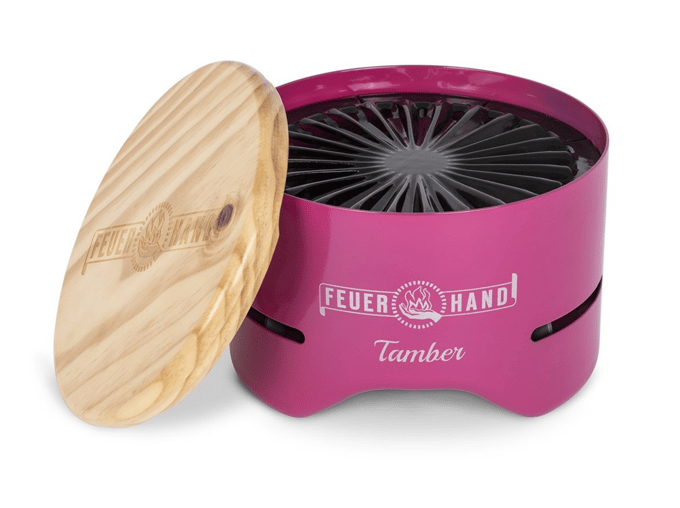 Feuerhand Tafelgrill Tamber, Telemagenta, tafelgrill, roze