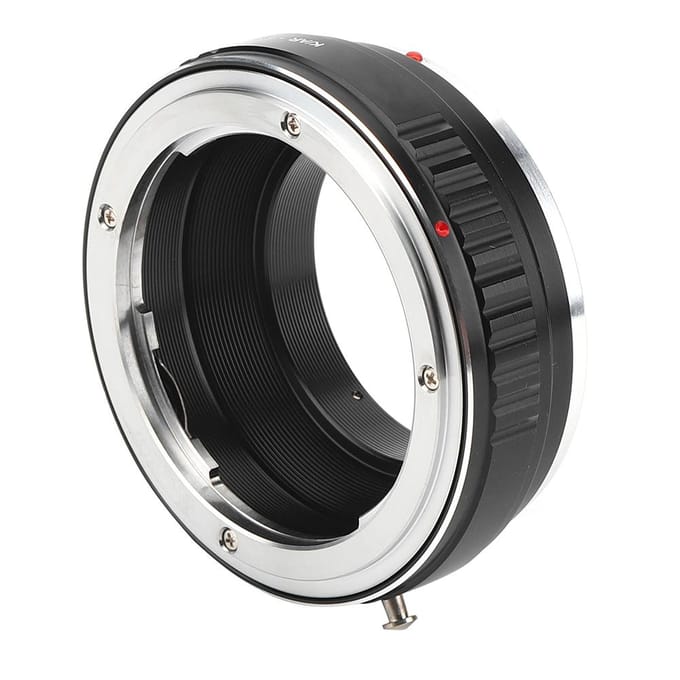 Fikaz k AR Lens Mount Adapter Ring voor Konica Lens naar voor Fujifilm FX Mount Camera black