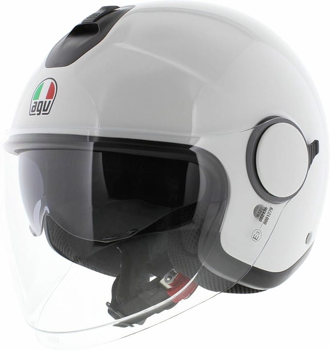 AGV Eteres Jethelm Materia glans wit M