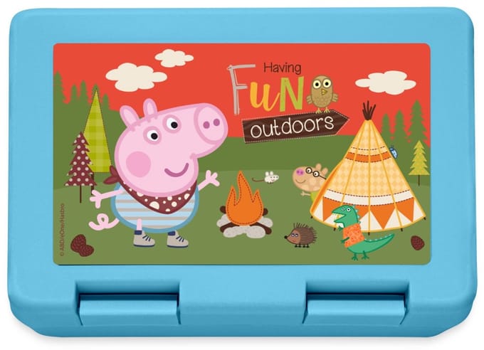 Peppa Pig Buitenavontuur Broodtrommel Lunchbox