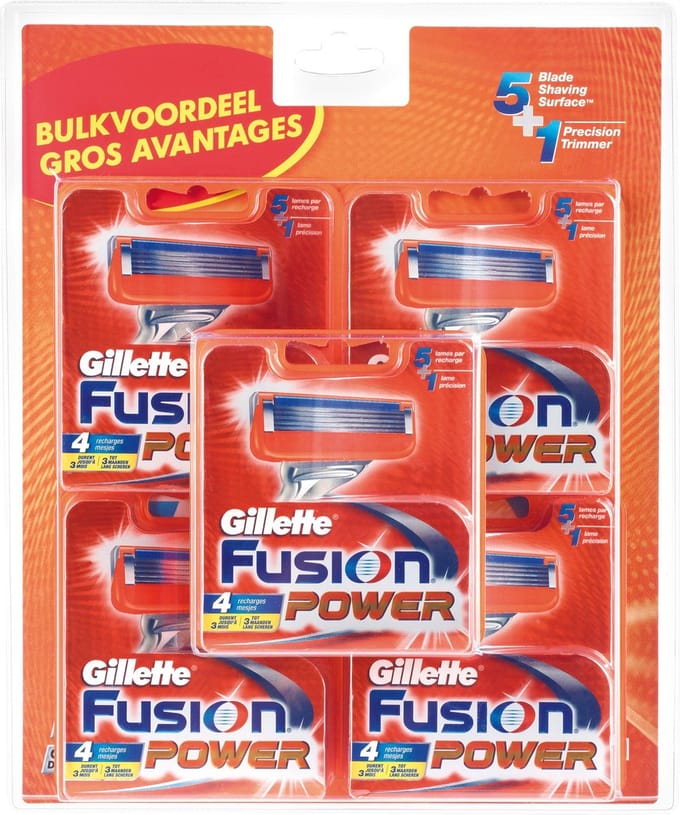 Gillette Fusion Power - 20 stuks - Scheermesjes
