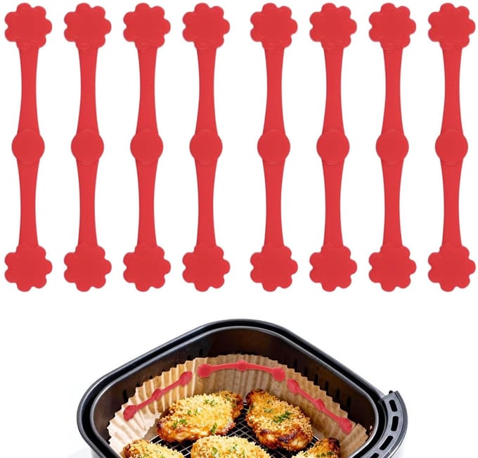 Dailygoods- Air Fryer Magneten Hittebestendig - 8 Stuks