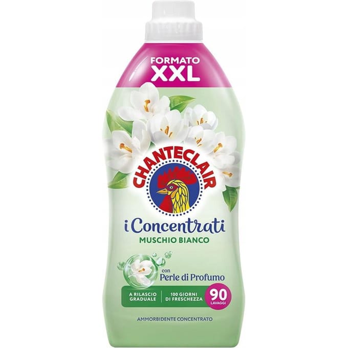 Wasmiddelfabriek iconcentrati muschio bianco xxl 1,8l - chante clair