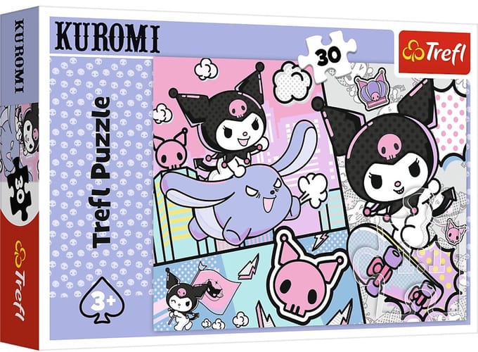 Trefl puzzel - Hello Kitty en Kuromi - FSC Mix 70% - kinderpuzzel.