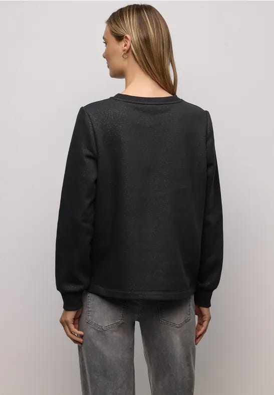 Glitterend sweatshirt