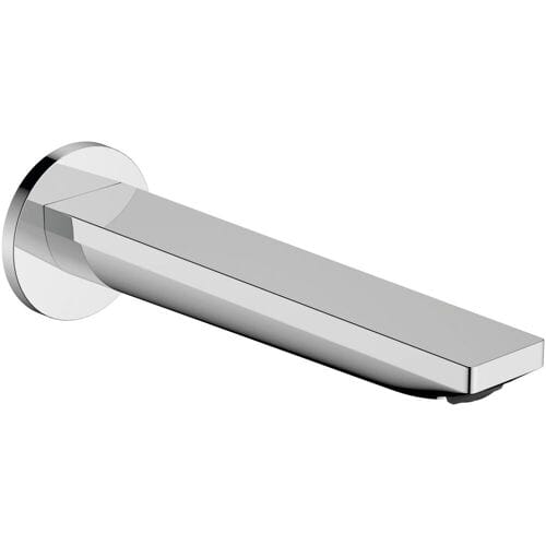 Hansgrohe Rebris e Baduitloop - wandmontage - voorsprong 20cm - hoogglans chroom