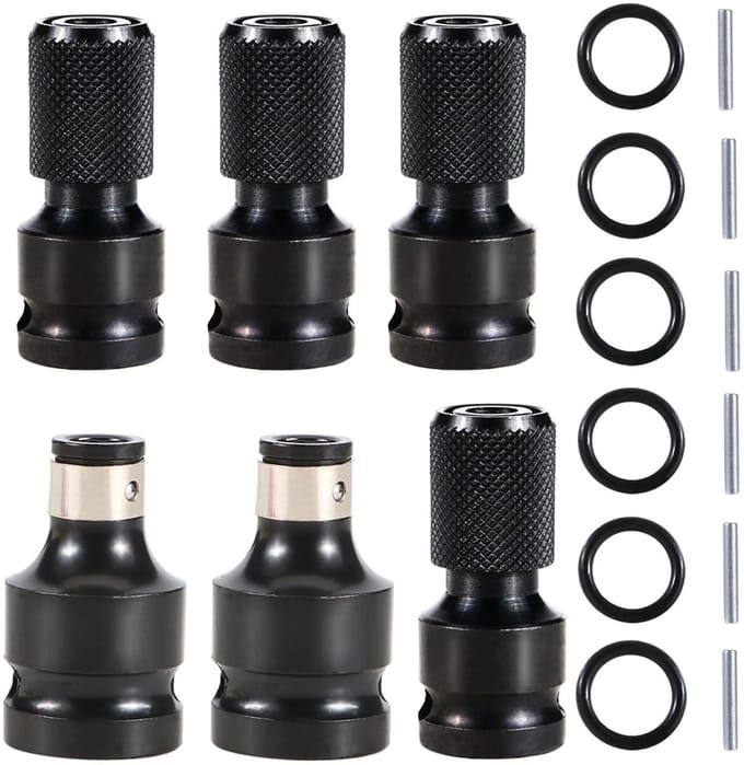 Jhubersproducts - Socket wrench adapter set - 6-delige set