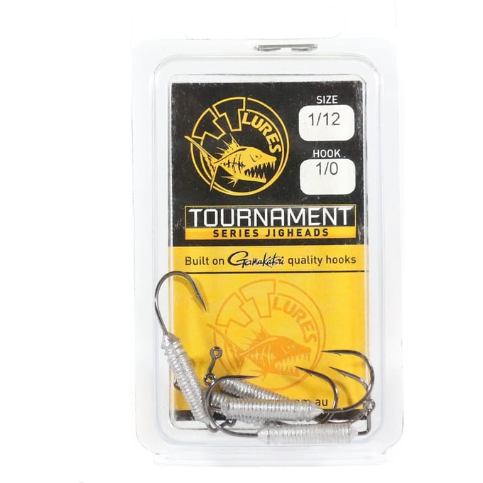 Tackle Tactics TT HWS verborgen gewichtssysteem 1/12 oz 1/0 5/verpakking (0099)