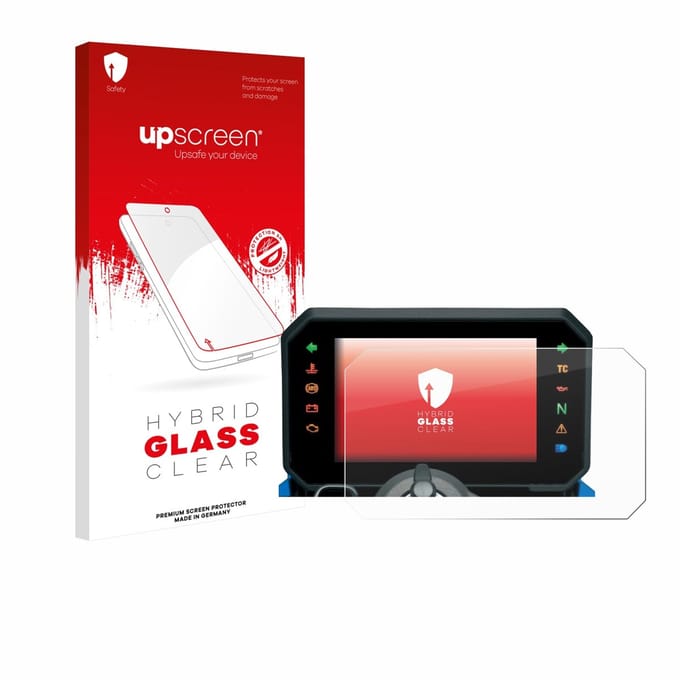 upscreen - Screenprotector voor Suzuki GSX-8S 2025 - Folie Beschermfolie Beschermglas transparant