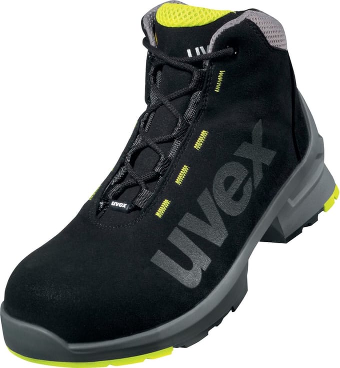 Uvex veiligheidsschoen 8545.8 Hoog S2 - Zwart - 47