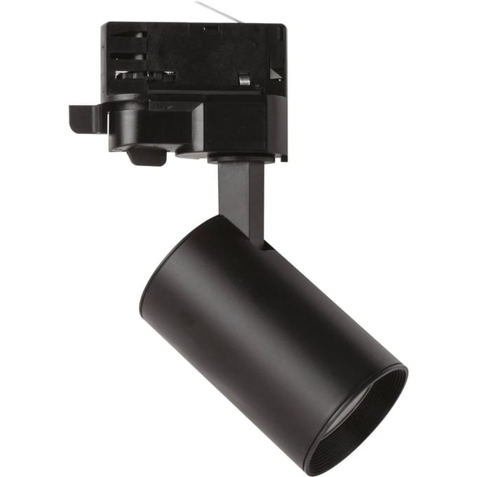 MEGAMAN Marco 2 Mini LED-spot, 2-fasen railsysteem, zwart, 2.800K