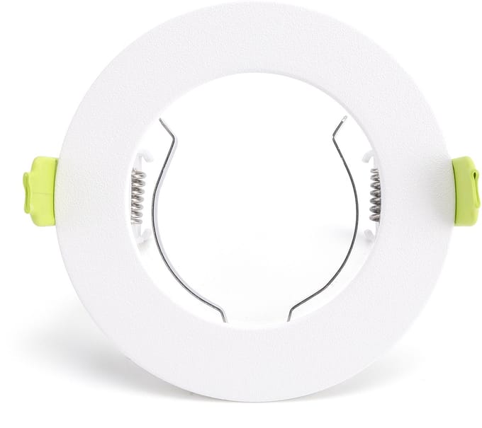 Integral inbouwspot Wit rond IP65 | zaagmaat 6cm | incl. GU10 fitting excl. lichtbron | GU10