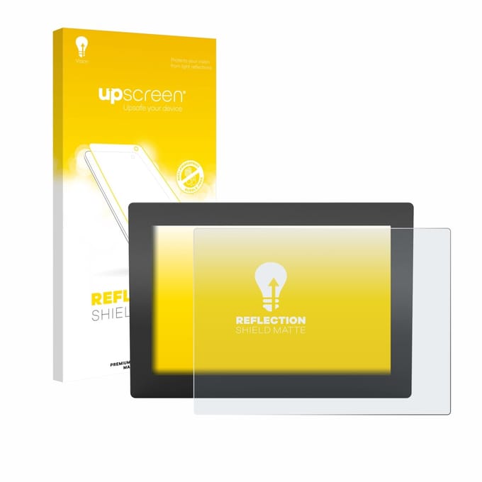 upscreen - Screenprotector voor WAGO Web Panel 400 762-3404 - Folie Beschermfolie anti glare matte