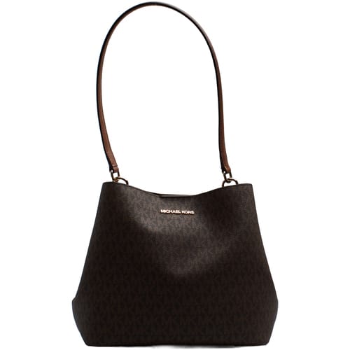 Michael Kors Pratt Medium Buckethandtas met Schouderriem