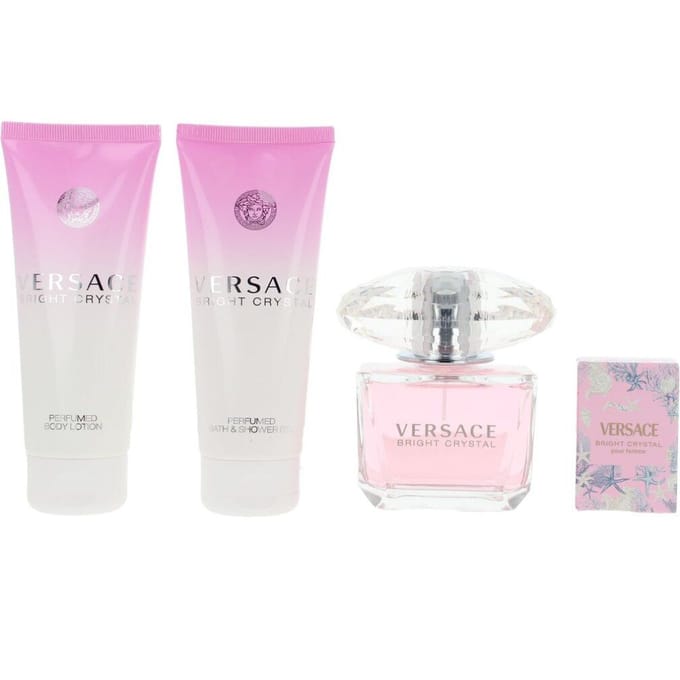 Parfumset voor Dames Versace BRIGHT CRYSTAL 2 Onderdelen