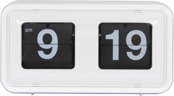 Ontwerp van muur tot tafel flip clock 00990B Lowell 26cm - Just a Minute