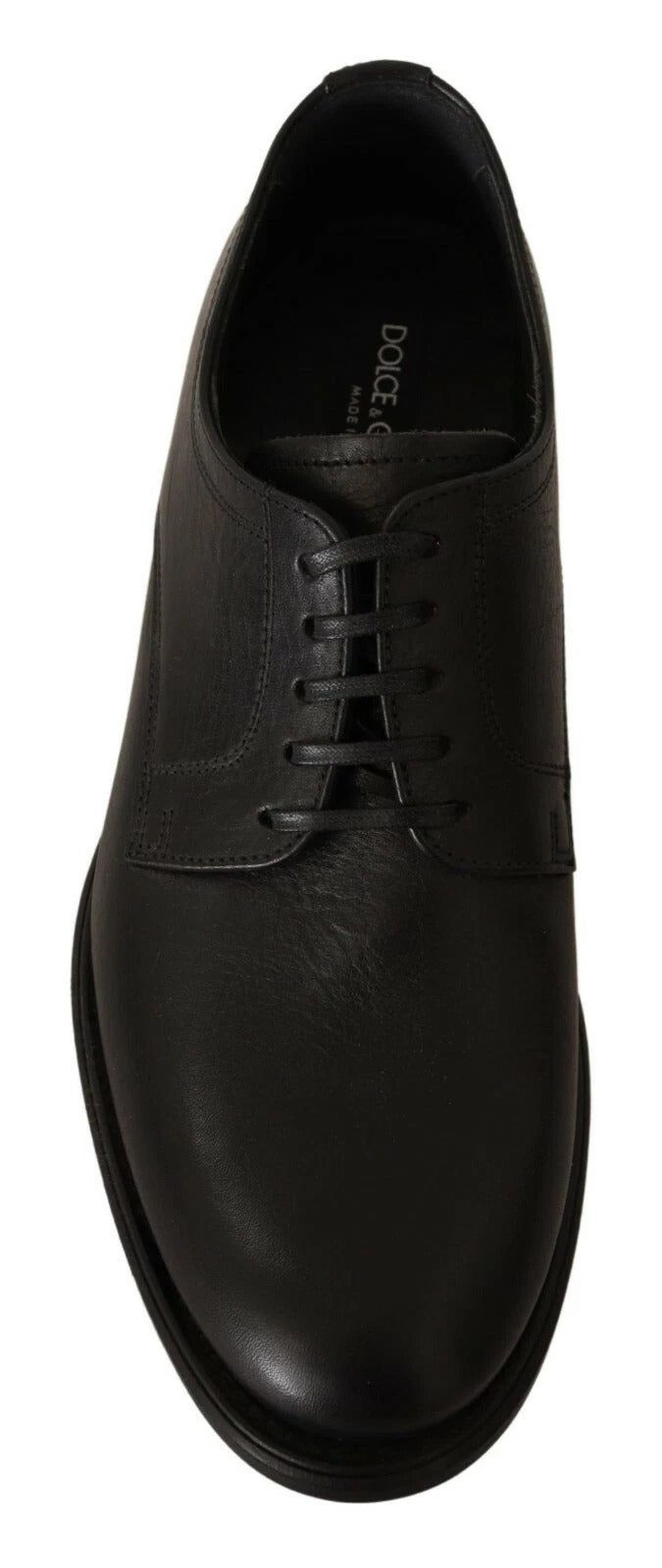 Dolce & Gabbana Zwarte Veterschoenen van Leer voor Heren