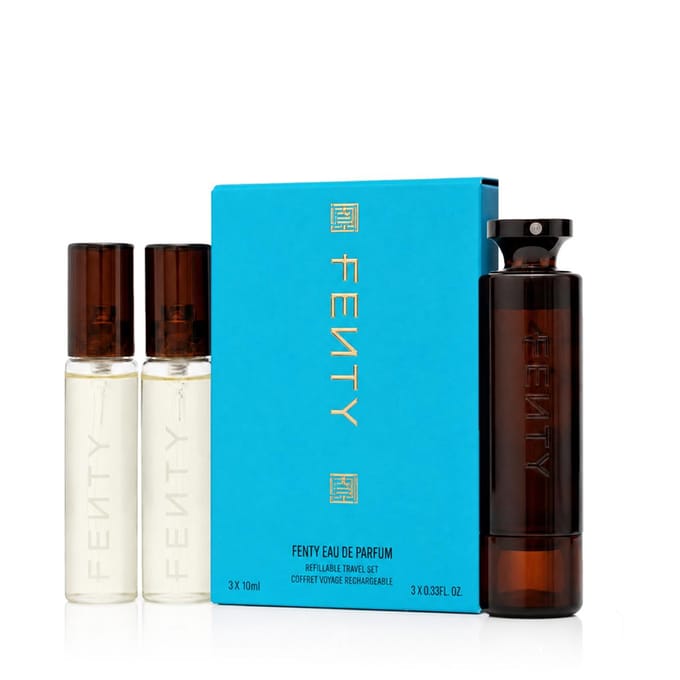 Fenty Beauty Fenty EDP Herbruikbare Miniatuur 10 ml + EDP Navulling 2 x 10 ml (vrouw)